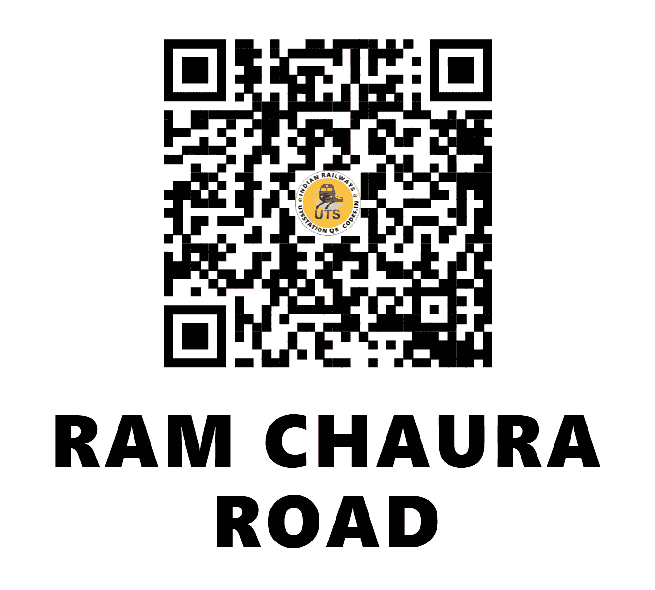 UTS QR Code for RAM CHAURA ROAD - RMC (NR - UTTAR PRADESH)